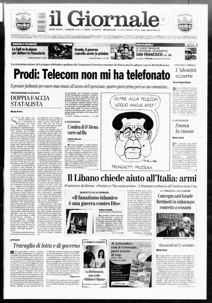 Il giornale : quotidiano del mattino